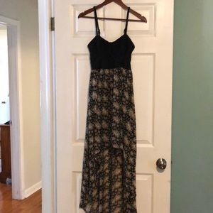 Hi-low Floral dress